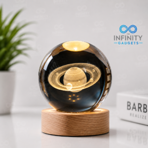 3D Crystal Ball (Saturn)