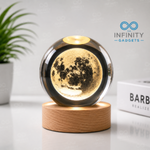 3D Crystal Ball (Moon)