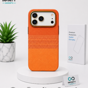 Premium Carbon Fiber Case (Orange 1)